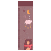 Metro Parete Misura Crescita Bambini in PVC 36x120 Cm Righello Grafico Altezza Muro Bimbi DIS_L