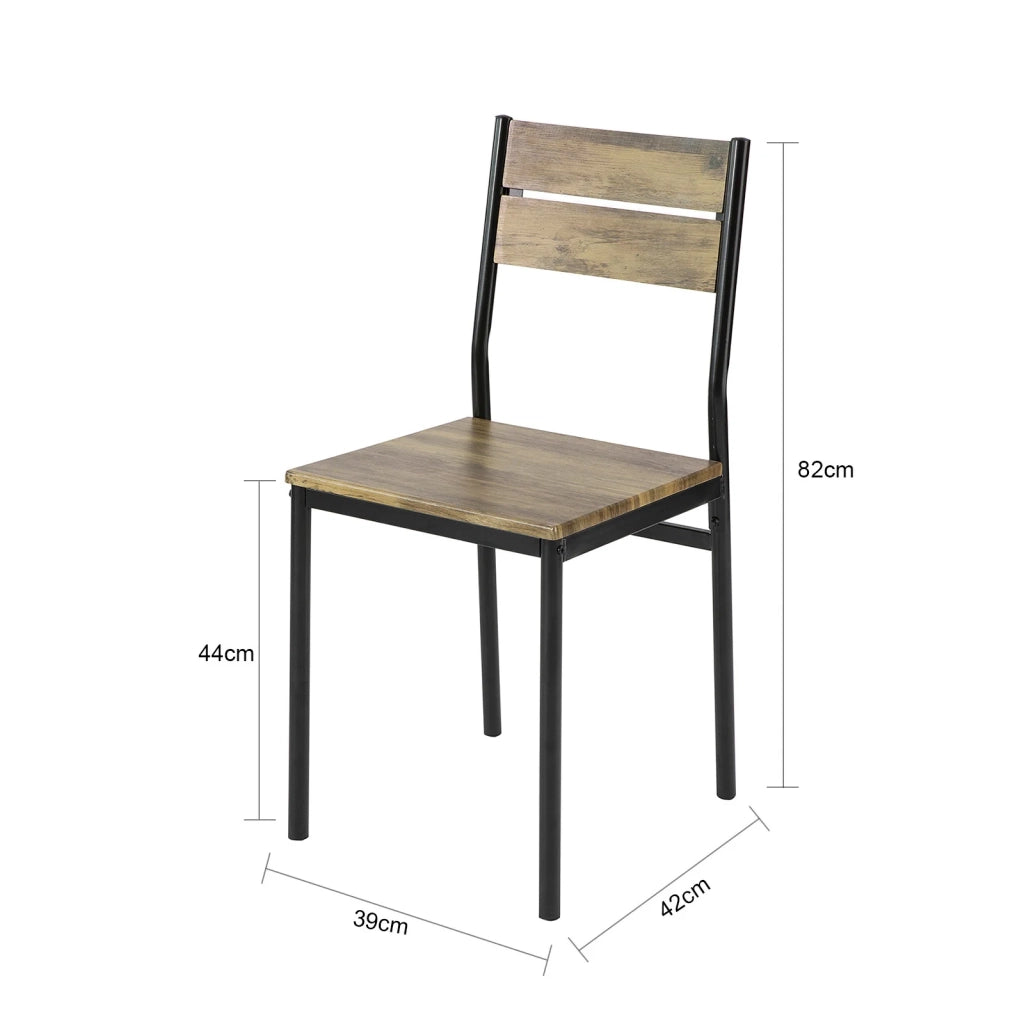 SoBuy Set 4 sgabelli da Pranzo Soggiorno Cucina e Ristorante Altezza 44 cm, FST72-Nx4