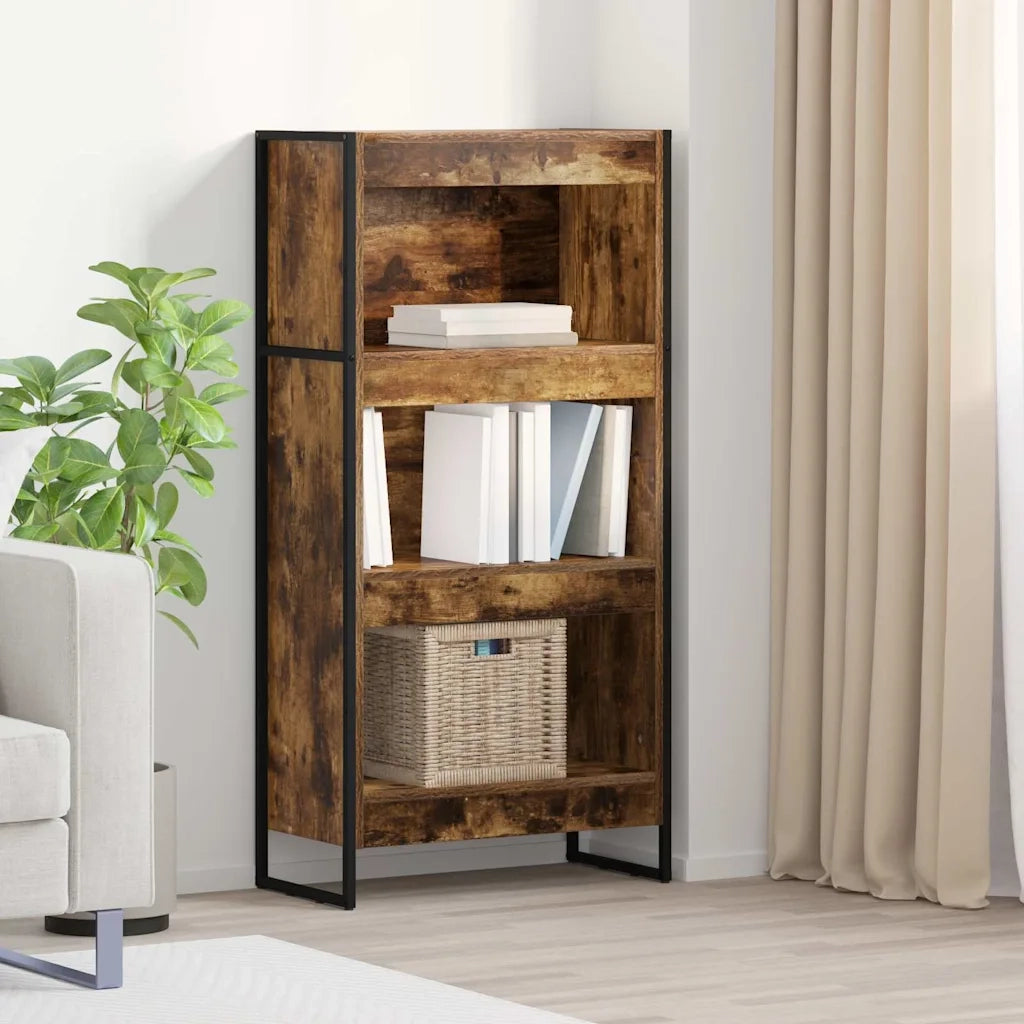 Armadio per Libri Quercia Fumosa 60 x 30 x 121 cm