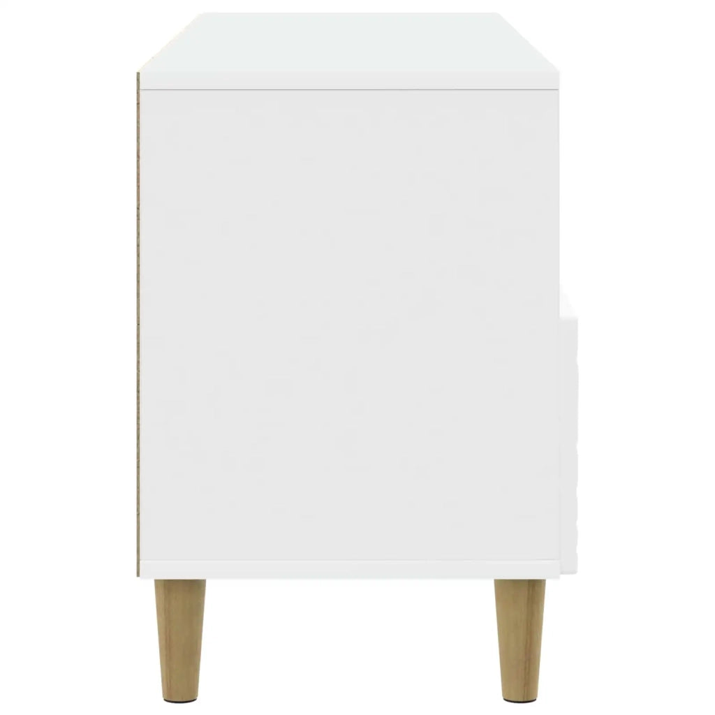 Mobile TV 102 x 34,5 x 50 cm Bianco Legno ingegnerizzato 895135