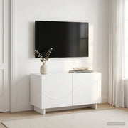 Supporto TV 60 x 34.5 x 40 cm Bianco Legno ingegnerizzato 8011558