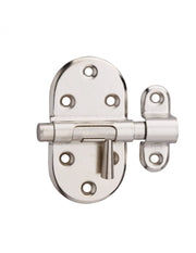 Chiusura a chiavistello per porta, acciaio, Ø 8 mm, nichelato – THIRARD