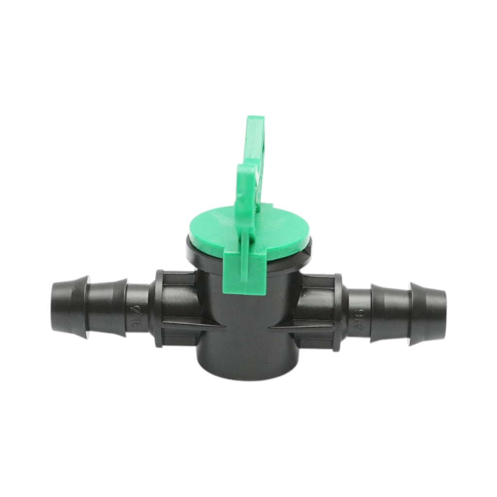 Rubinetto a goccia uguale 16x16 mm per sistemi di irrigazione