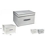 Trade Shop - Scatola Box Salvaspazio Portatutto Contenitore Armadi Organizer 60x40x30cm 53029 -