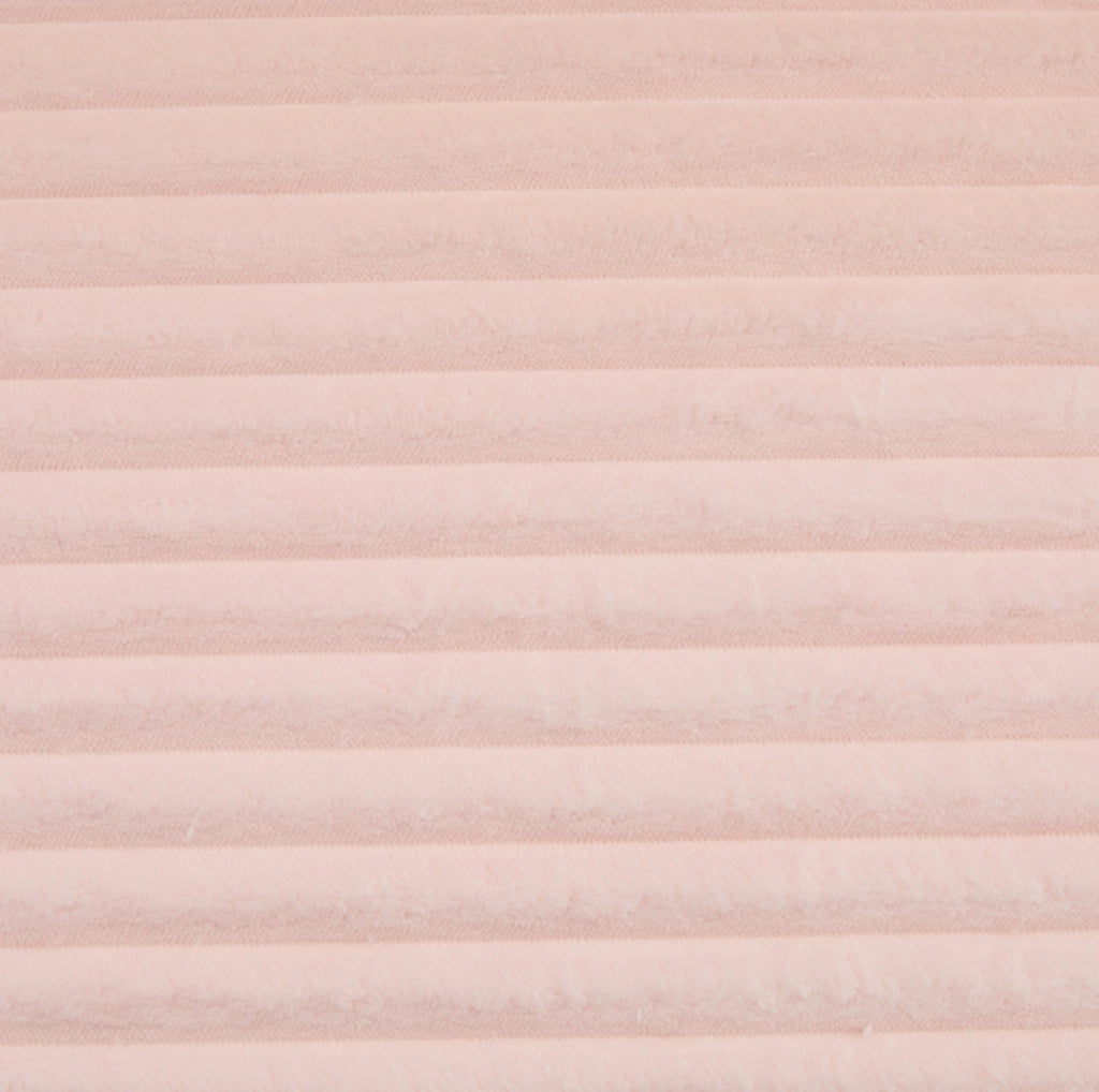 Divano modulare a 2 posti in velluto a coste rosa; 172 x 87 x 64 cm; con porta bicchieri e tasche laterali