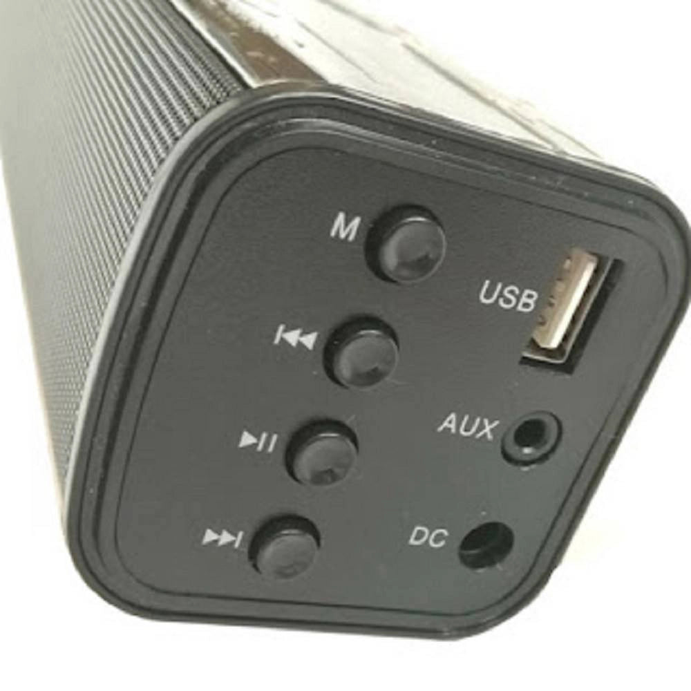 Trade Shop - Sound Bar Sistema Audio Bluetooth Home Theater Multifunzione 40w Telecomando Bl6868 -