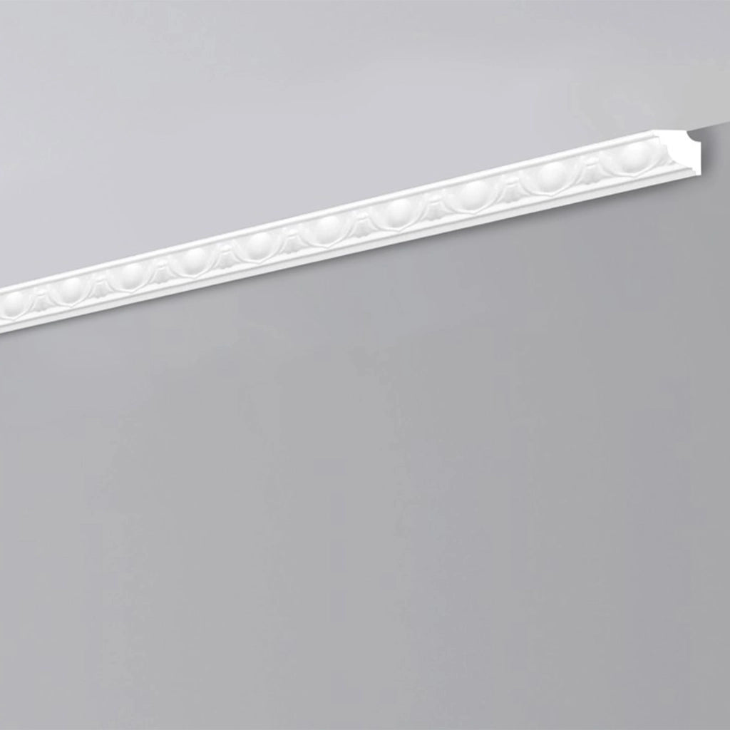 ml *** STOCK ***. Pacco da 80ml di cornice decorativa in polistirene compatto XPS 30X30x2000 LD06G