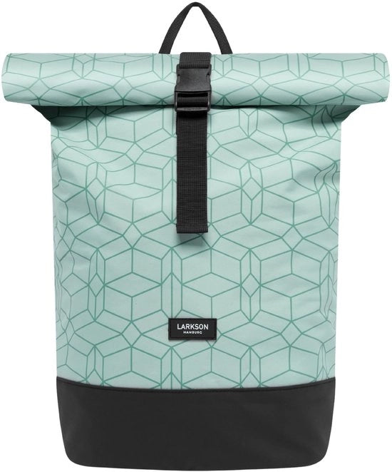 Borsa da Spalla per Donna e Uomo in Menta - Borsa da Spalla con Tasca per Laptop per Università, Lavoro, Viaggi e Bicicletta - Borsa da Spalla Medio - Impermeabile - Capacità 30L