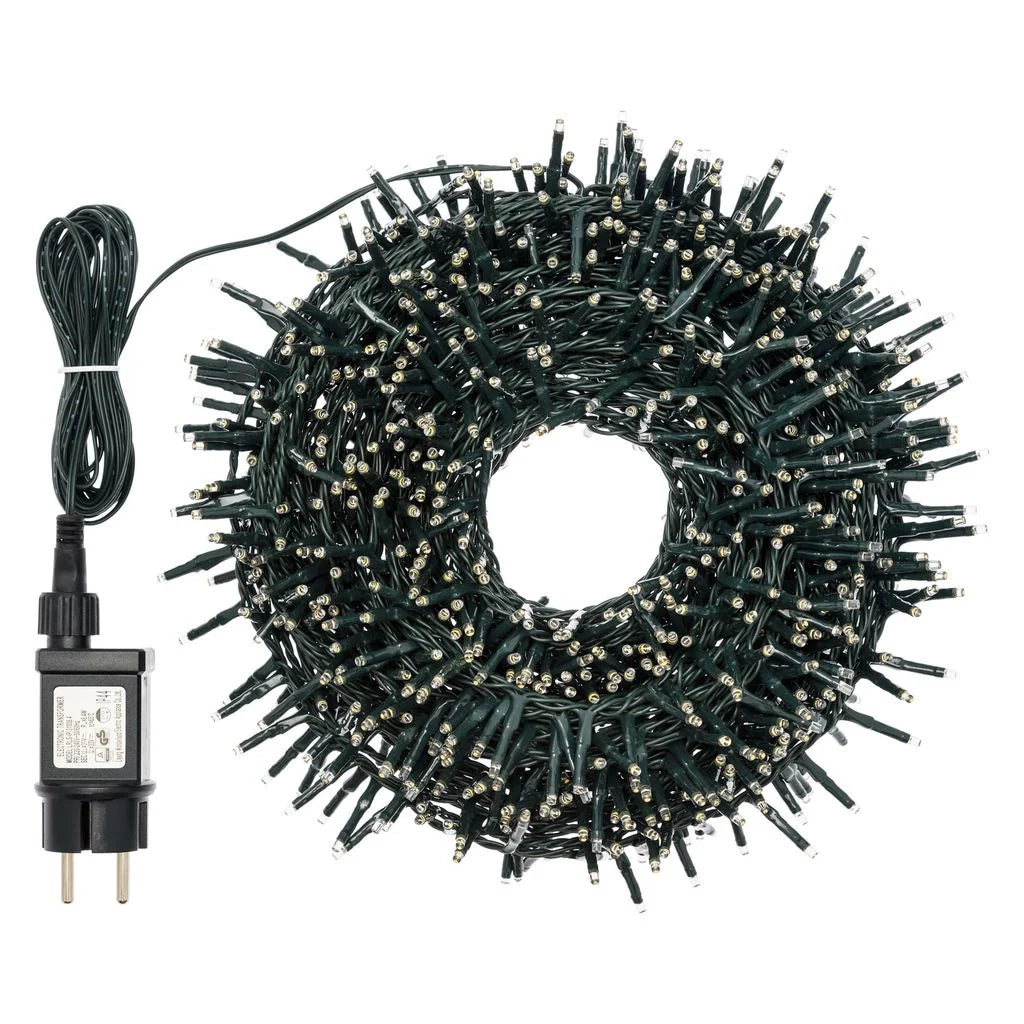 Catena Nastro di Luce 1000 miniled con Multiflash - bianco-freddo