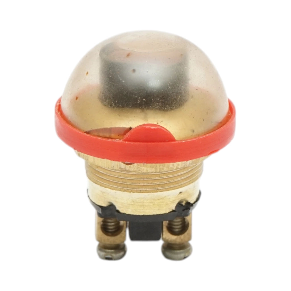 Pulsante di avviamento motore con tappo di protezione dall'acqua New Holland Ø22mm Codice OEM 83955006