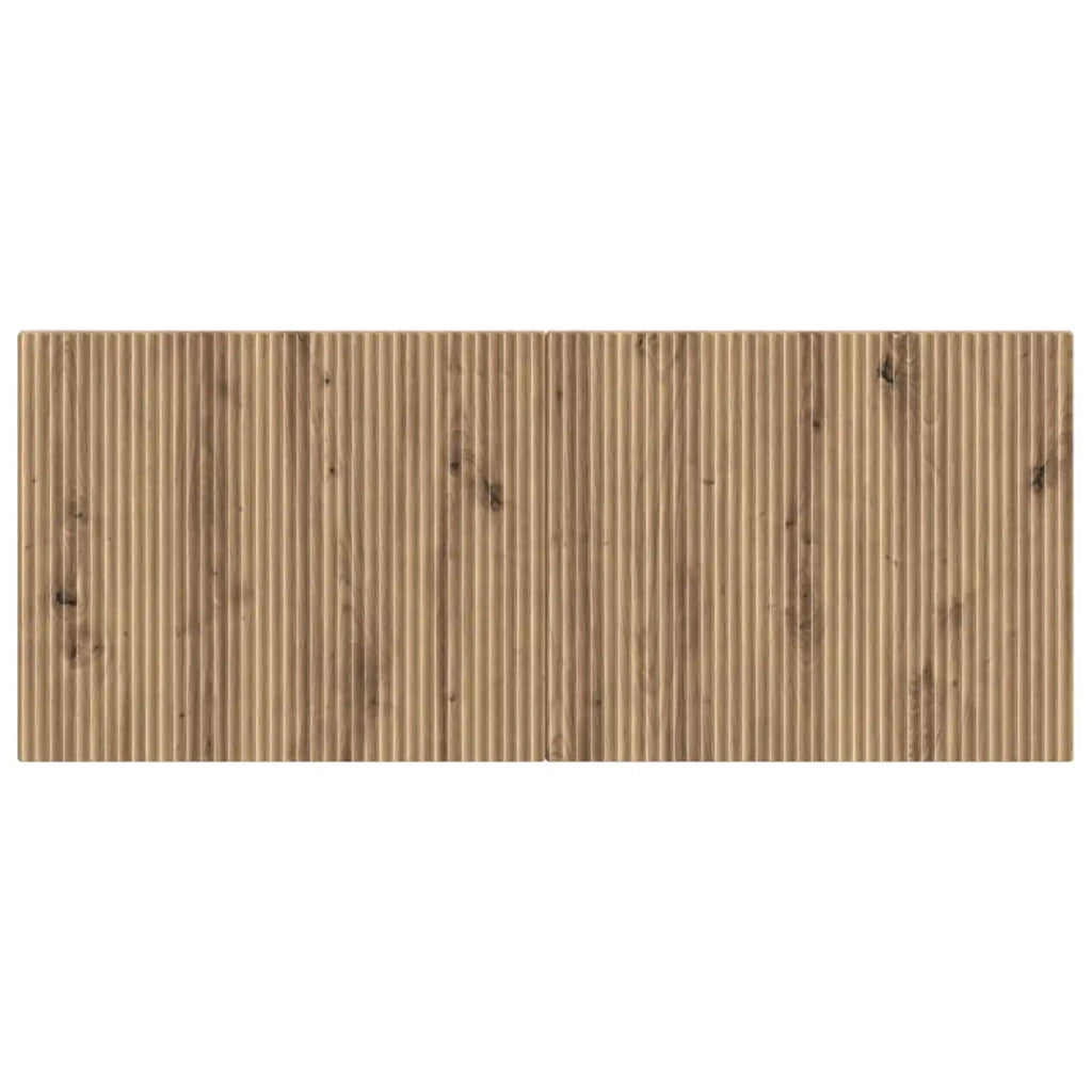 Testiera da Muro ARNHEM Rovere Artigianale Legno ingegnerizzato 896754