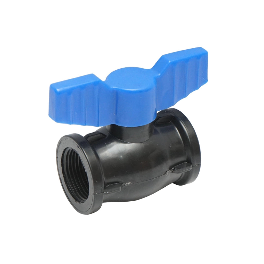 Rubinetto a sfera con compressione, filettatura interna D25x25mm, PN10