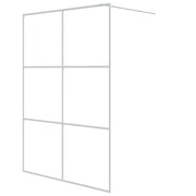 Parete Doccia Walk in Bianca 140x195 cm Vetro Trasparente ESG CFW4540304