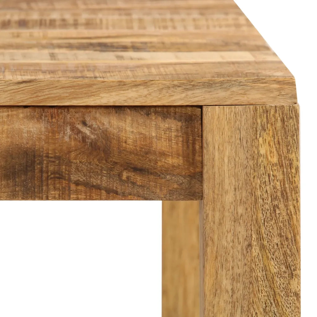 Tavolo per Sala da Pranzo in Legno Massello di Mango 82x80x76cm