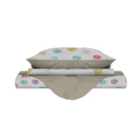 Copripiumino Matrimonale con Federe Stampato in Microfibra Baloon