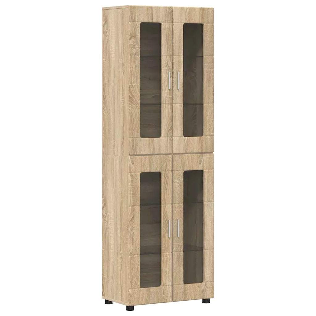 Credenza con lo scaffale FLORIN Rovere Sonoma 60 x 35 x 182 cm