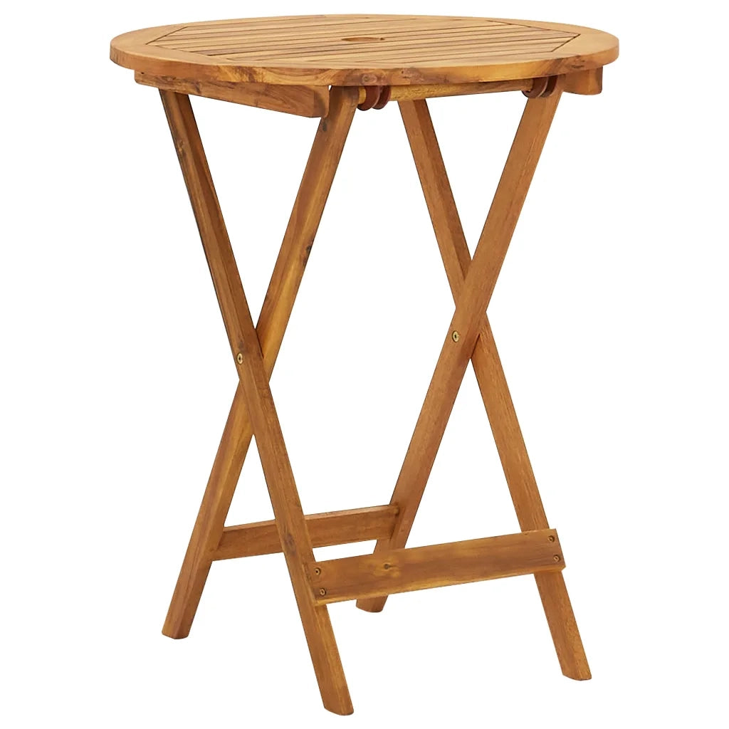 Set da Pranzo da Giardino 3 pz Pieghevole in Massello di Acacia 3058252