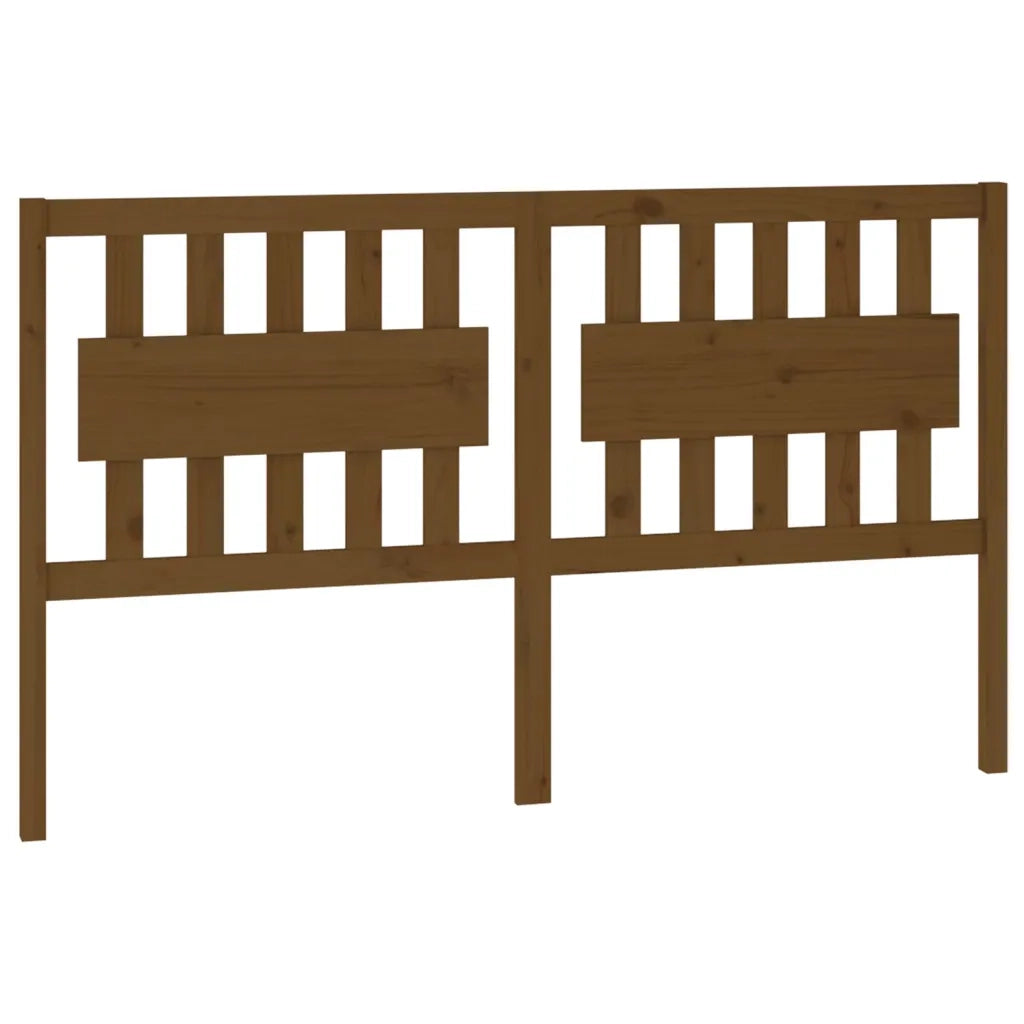 Testiera | Testata per Letto ambra 155,5x4x100 cm Legno Massello di Pino