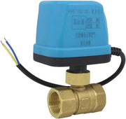 Craniche idrauliche elettriche 12V 24V - valvola idraulica a sfera - chiusura normale - valvola idraulica motore - 1/2 3/4 1 1-1/4 1-1/2 2 pollici (1-1/4 pollici)