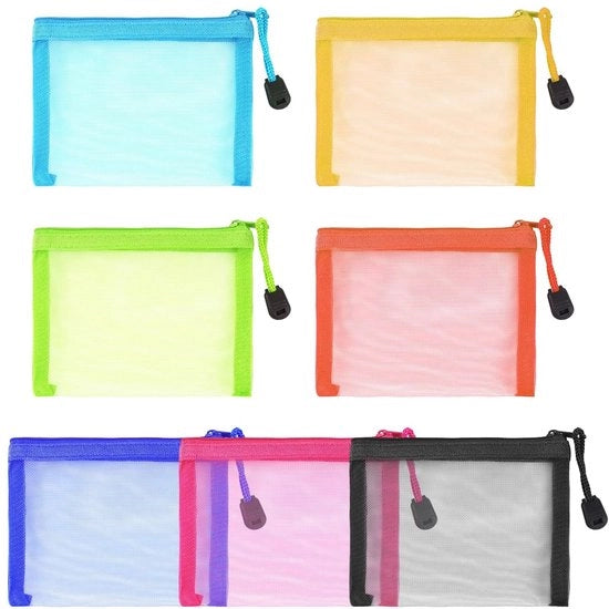 7 Compartmenti Borsa a Maglia per Oggetti da Viaggio 

o 7 compartimenti per una facile organizzazione
o Borsa a maglia per oggetti da viaggio
o Miniatura per una maggiore portabilità