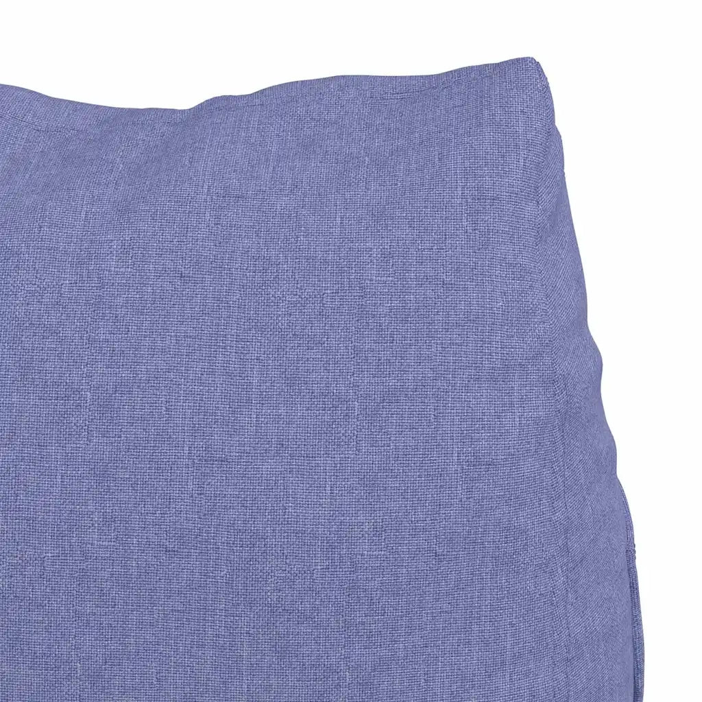 Cuscino per Schiena Blu jeans 60 x 20 x 50 cm Tessuto 42015045
