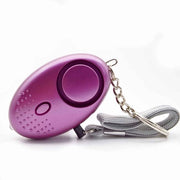 Alarmo personale - Chiaveholder di sicurezza con allarme - con torcia LED - Allarme sirena mini 130dB - Kit di sicurezza per auto difesa - per donne Ragazze Bambini Anziani Studenti