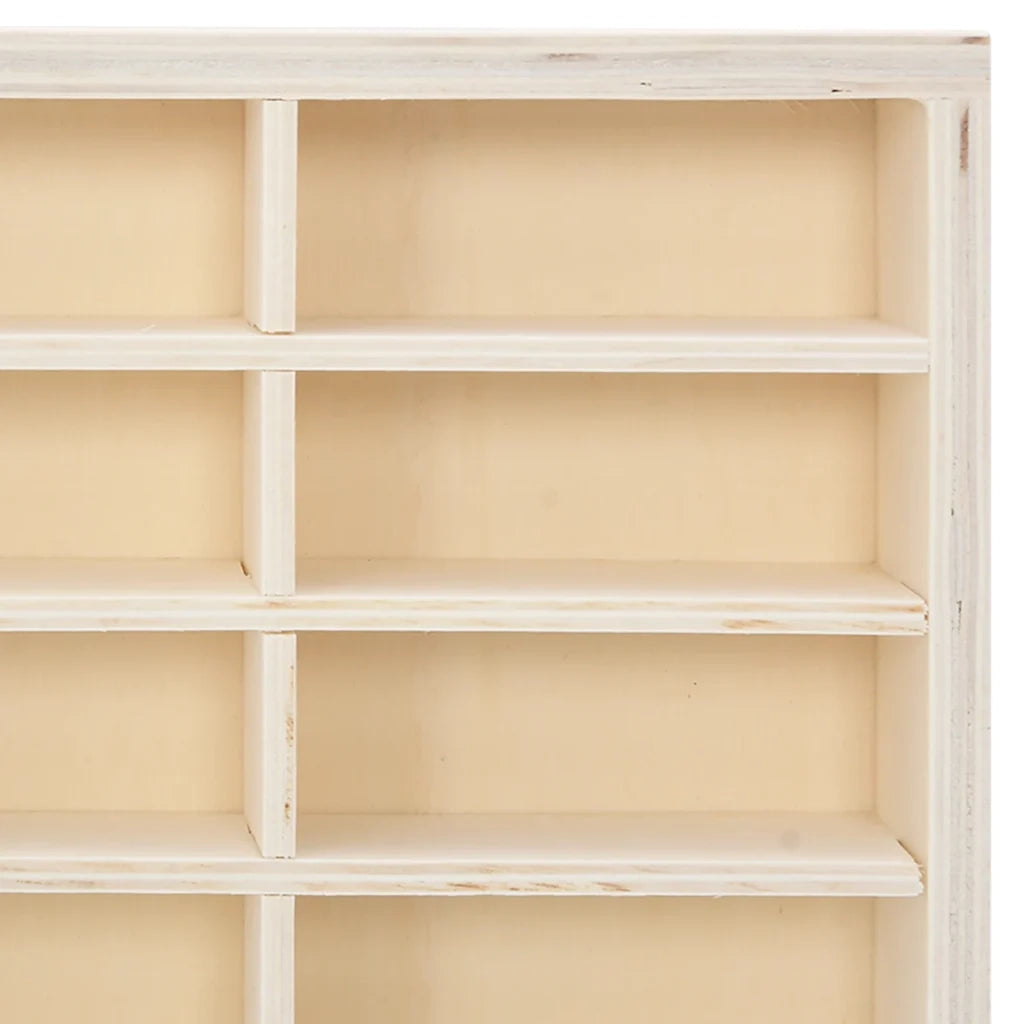 vidaXL Teca da Collezione in Legno con 60 Scomparti 60x4,5x40,5 cm
