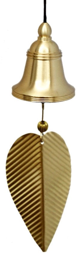 Ventilatore di pura rame per balcone, camera da letto o auto (forma di torre a campana con foglie di rame)