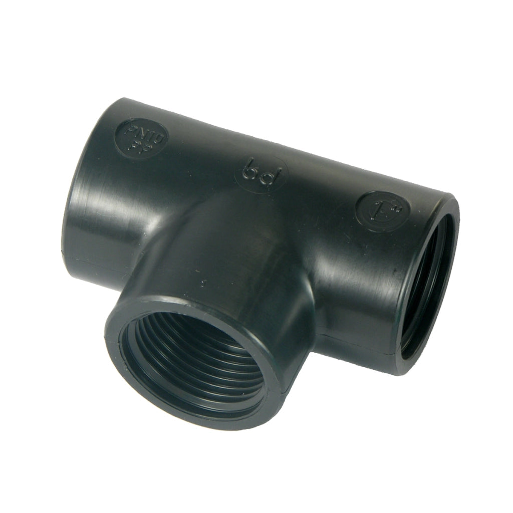 TI A 90  ° IN PP NERO- 11/4- BUCCH- pezzi 1