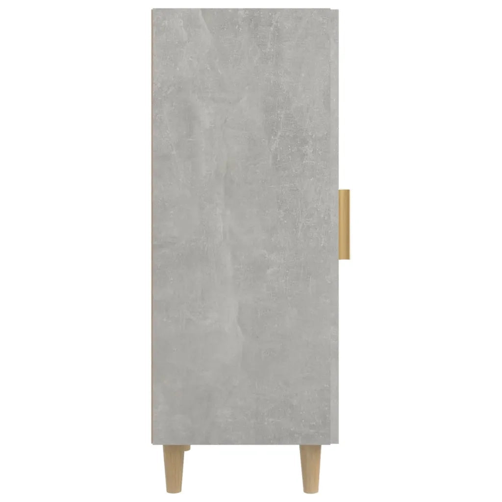 Credenza-Buffet-Armadio da cucina Grigio Cemento 34,5x34x90 cm in Legno Multistrato 863133