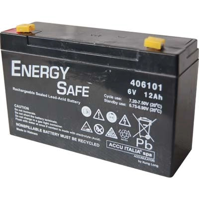 BATTERIA POMPA SERENA ITALDIFRA - VOLT 6 AH 12 NÂ° 10