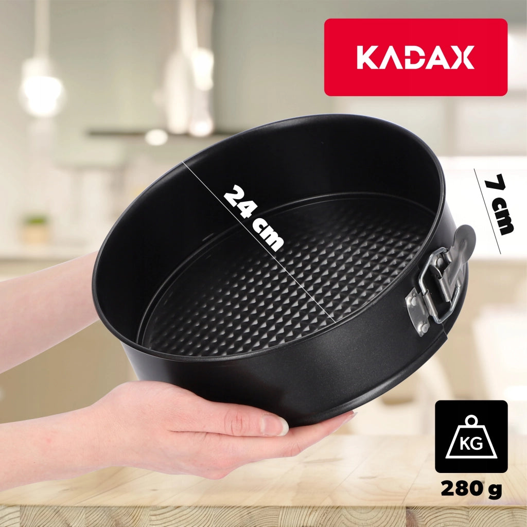 Teglia rotonda antiaderente KADAX da 24 cm per torte