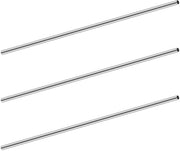 Tubo in Acciaio Inossidabile 6mm OD - 0,2mm Diccia - 150mm Lunghezza - 3 Pezzi - Tubo Senza Saldatura - Duraturo e Esteticamente Apprezzabile - Tubo in Acciaio