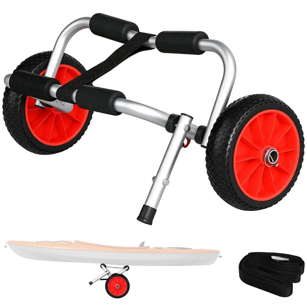 Carrello Pieghevole per Kayak ¨C zephmum ¨C Pneumatici 25cm