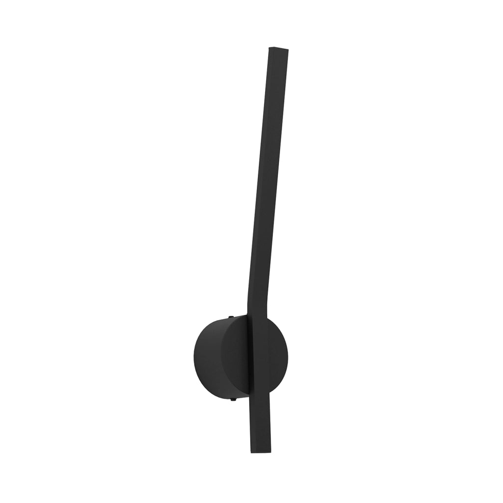 Applique Esterno Moderna Taparita Acciaio Nero Policarbonato Bianco Led