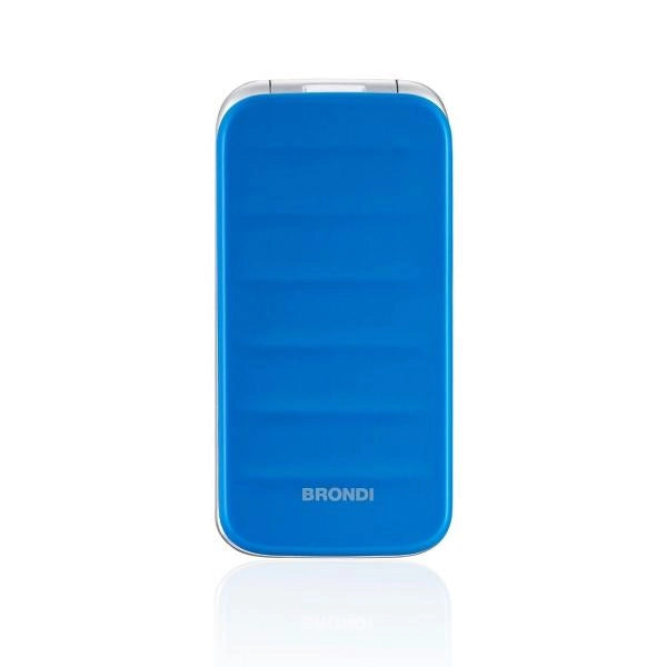 BRONDI FOX (BLU) - TELEFONO CELLULARE PER ANZIANI - TORCIA