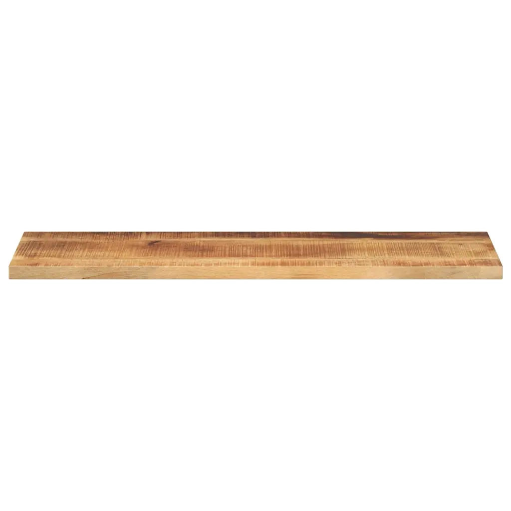 Piano per Tavolo 110x40x3,8cm Rettangolare Legno Mango Grezzo 371386