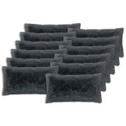 Cuscino con cuscino HEERLEN 12 pz Antracite Fleece PV 925956