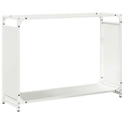 Rastrelliera per Legna da Ardere Bianca 90x28x65 cm CFW4410770