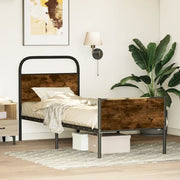 Giroletto senza Materasso-Struttura Letto Rovere Sonoma 80x200 cm in Truciolato 264318