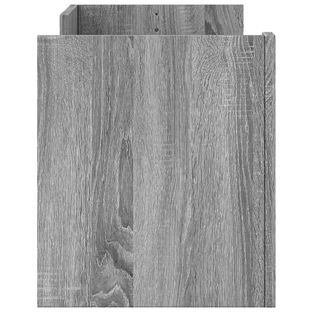 Mobile TV-Credenza TV-Console TV Grigio Sonoma 100x35x40 cm in Legno Multistrato 345779