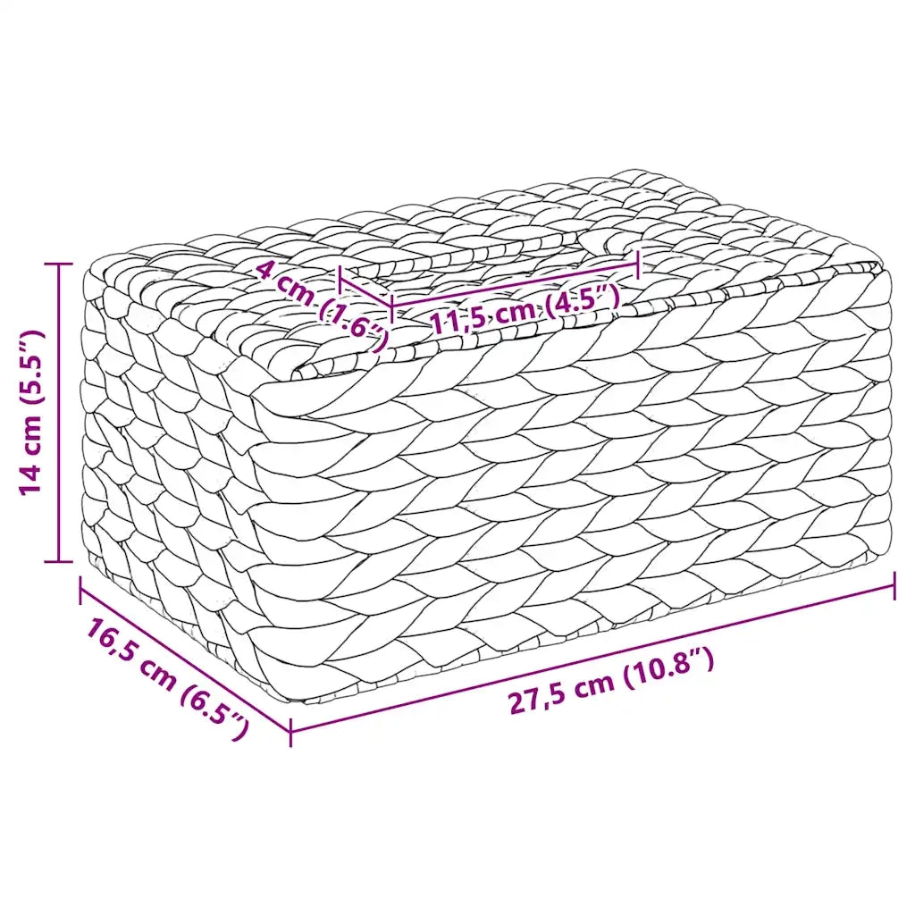 Coperte per Scatole di Fazzoletti 2 pcs Giacinto d'acqua