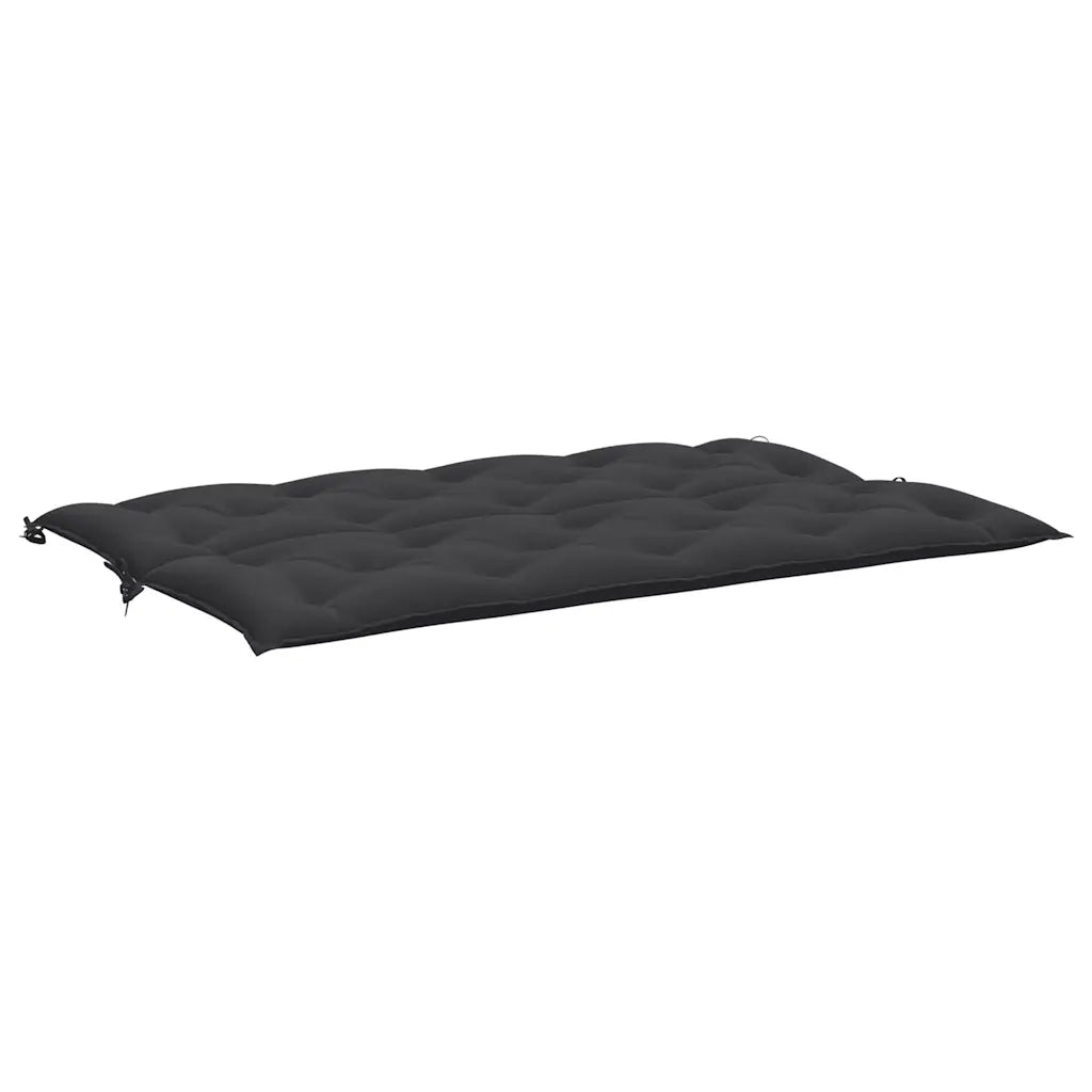 Cuscino per Panca Nero 150x(50+50)x7cm in Tessuto Oxford 315023