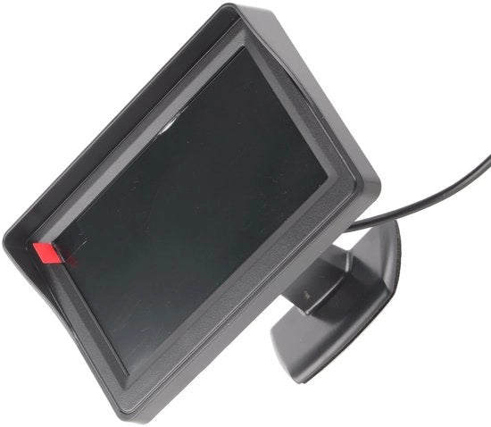 Retrovisore posteriore da 4,3 pollici - Monitor acqua resistente - Ideale per parcheggiare - Adatto per auto, SUV, furgone e camion - Formato 16:9 -
