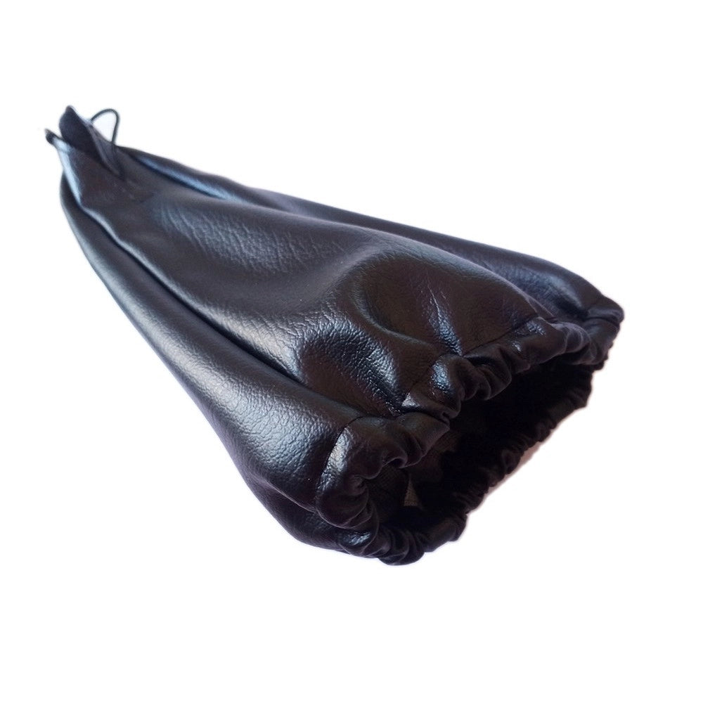 Trade Shop - Cuffia Copri Leva Cambio Auto Antipolvere Universale In Similpelle 8280 -