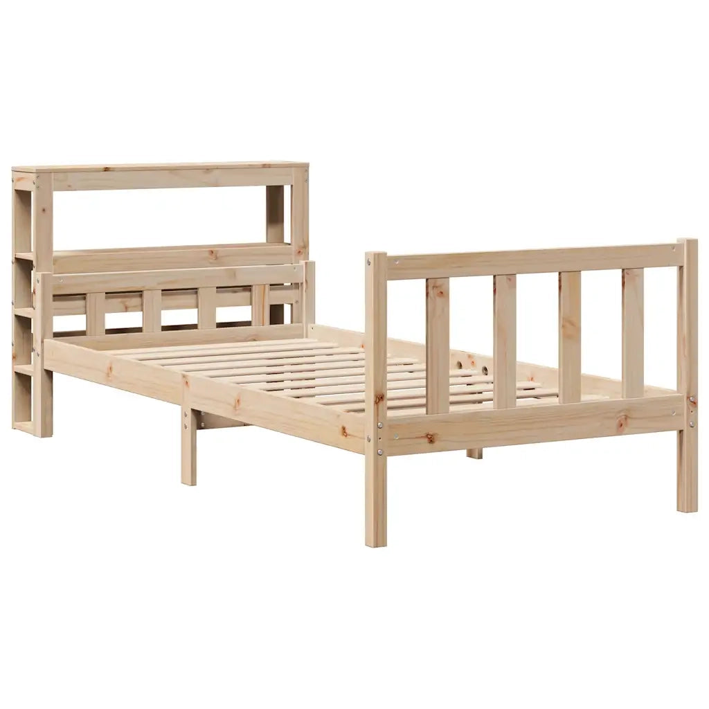 vidaXL Letto senza Materasso 90x190 cm in Legno Massello di Pino