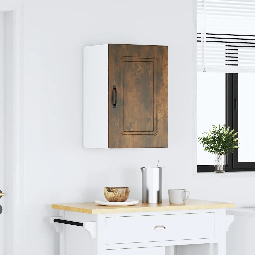 Pensile da Cucina Kalmar Rovere Fumo in Legno Multistrato 853552