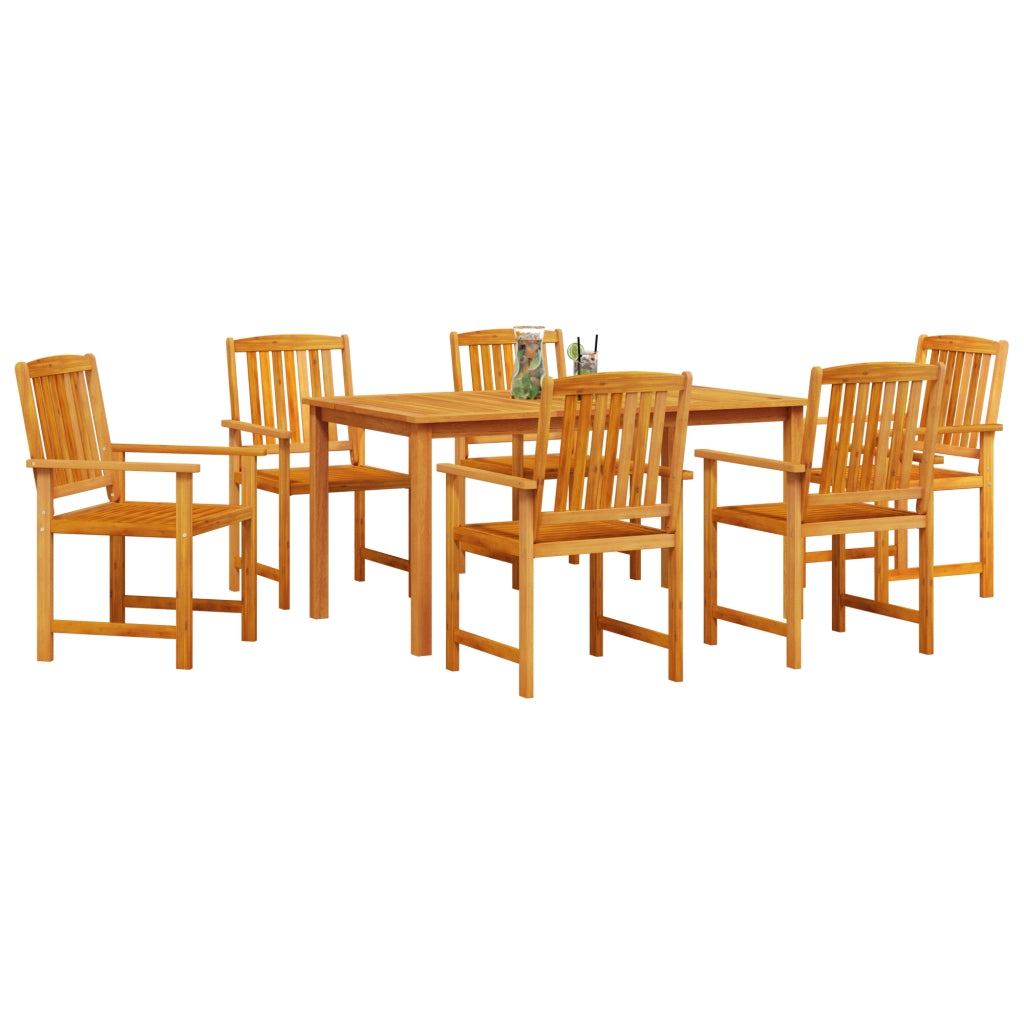 Set da pranzo da giardino 5 pezzi - Legno massello di acacia