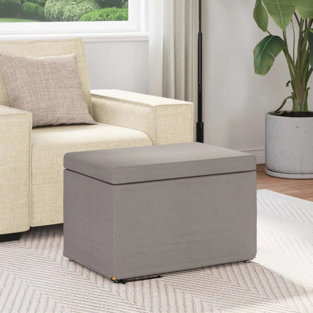 Pouf Talpa 61 x 41 x 40 cm Tessuto e Legno Ingegnerizzato
