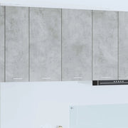 Armadio pensile con porta Grigio cemento 80 x 31 x 80 cm 884285